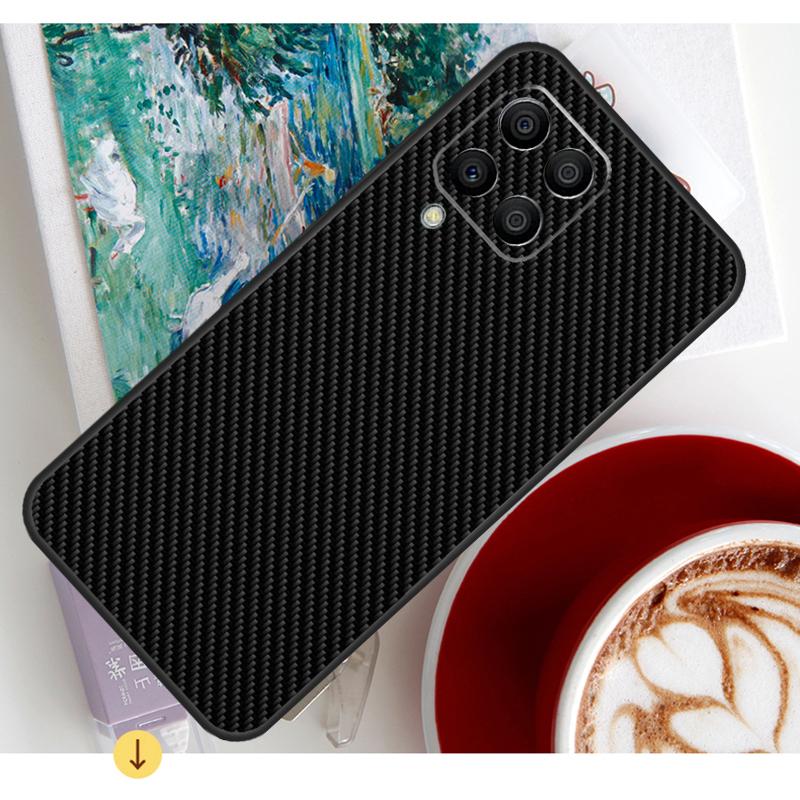 Чехол из углеродного волокна для Samsung Galaxy M13 M23 M33 M53 M30s M31s M12 M32 M52 M21 M51 M14 M34 M54 M20 Coque