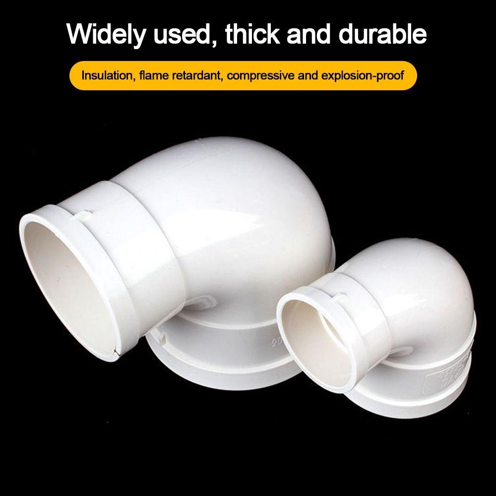 Новый ПВХ Труба Редукционный Отвод 2 Направления Белый Фитинг Уголок Фитинги Труба Мебель Сад Опорная Конструкция