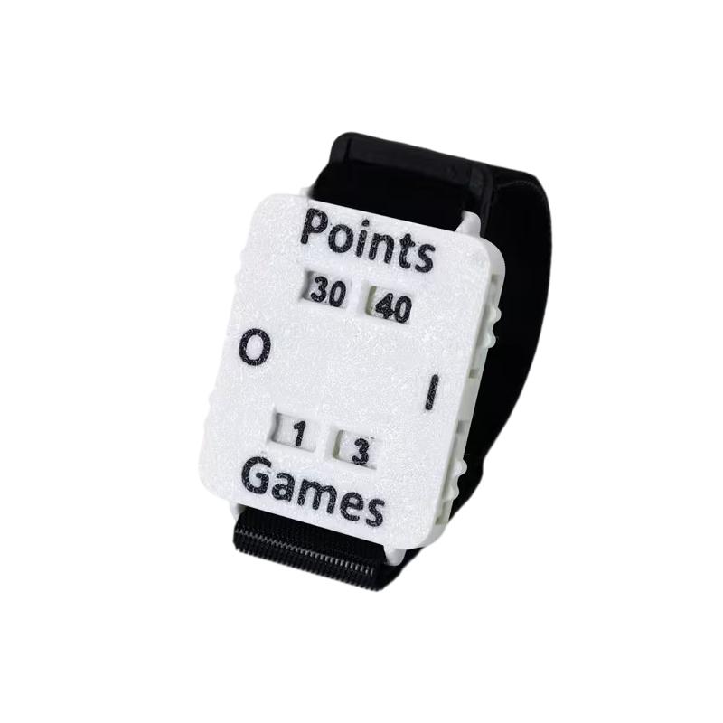 Portable Cricket/Tennis/Padel Scorer Wristband Instant Score Tracker No Memory Loss Suitable For Coaches, Referees, Players