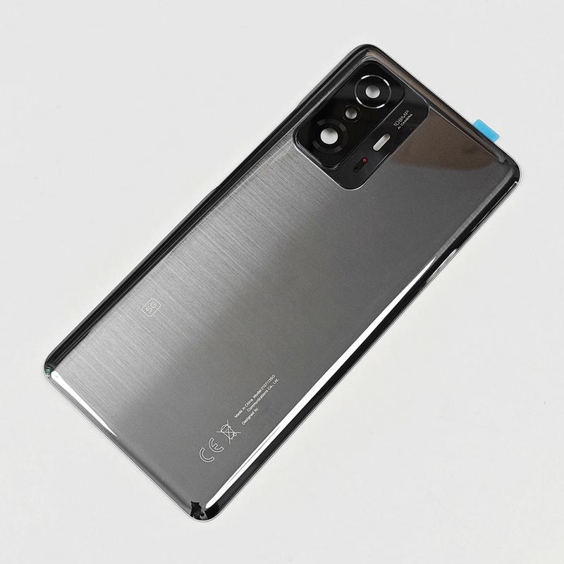 Задняя стеклянная крышка для Xiaomi 11T Pro 5G, сменная батарея задней двери, задняя крышка корпуса Mi11T с объективом камеры