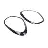 2x Car Lamp Ring Cover Case Replacement Headlight Frame Cover Housing Decoration Stickers for R60-Countryman John-Cooper