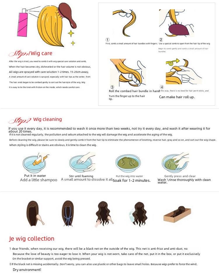 Женская универсальная шапка-парик с длинными волосами - вьющиеся, прямые, шапочка-утконос