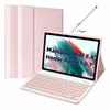 Чехол-клавиатура для Huawei MatePad Mini: Магнитный, съемный кожаный чехол с Bluetooth-мышью для Honor Pad X7