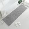 Bathroom Carpet, Non-slip Bath Mat, Thick and Soft Water-absorbing Fluffy Bath Mat, Machine-washable Dry Bath Mat Suitable for B