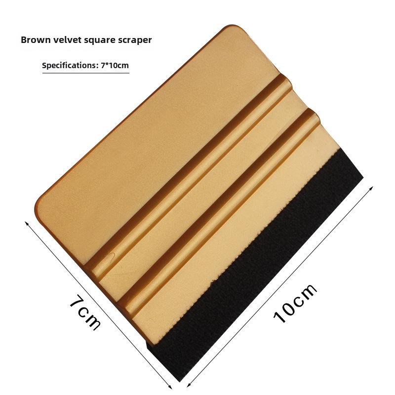 Яркий пластиковый мягкий скребок для наклеек на стены и автомобильных пленок