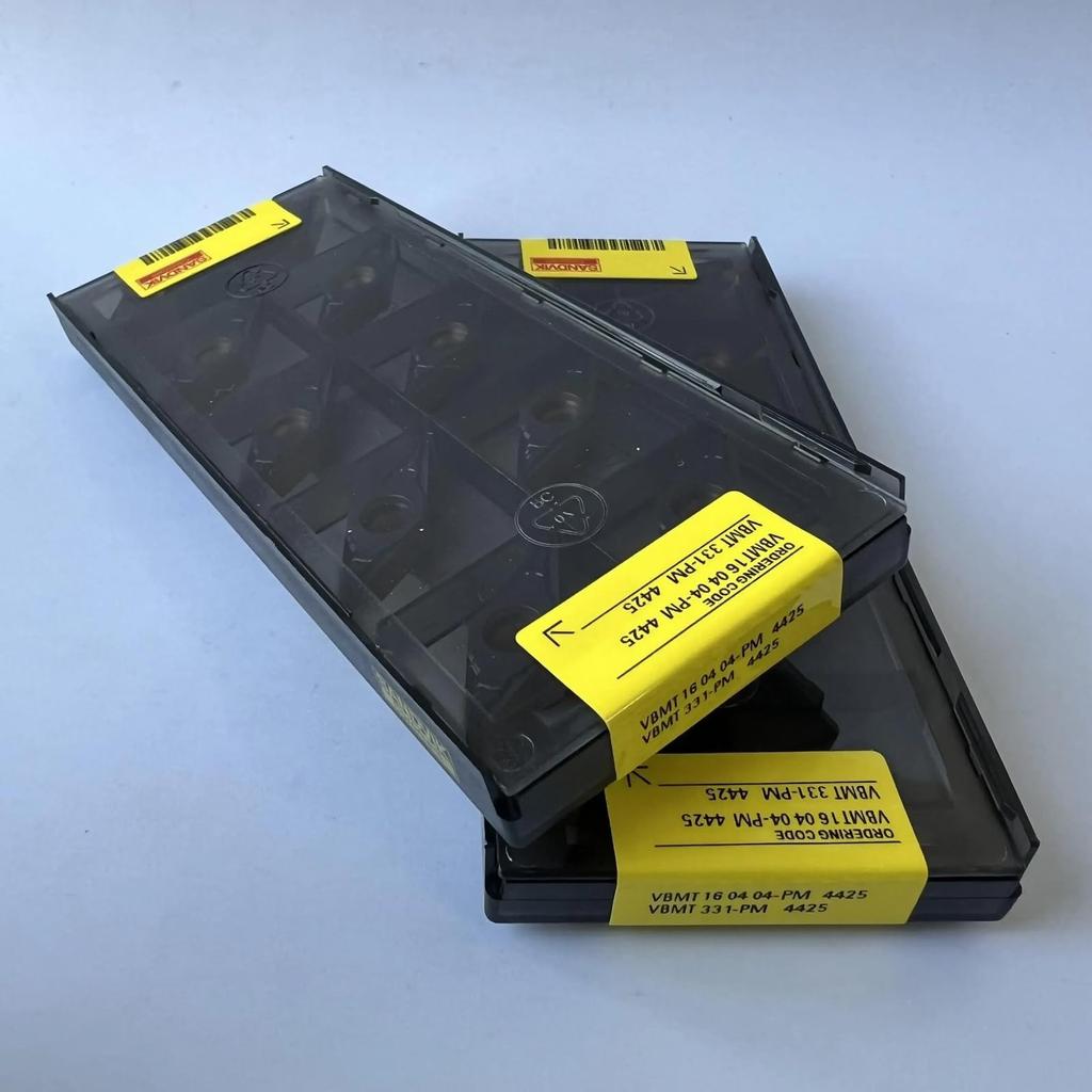 Original Sandvik / VBMT160404-PM 4425 / CNC Lathe Carbide Blade 10 PCS