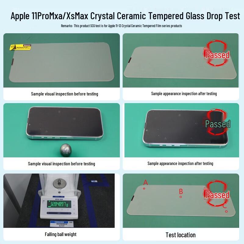 Baseus Защитное стекло HD с защитой от синего света для iPhone XS Max (4-Pack)