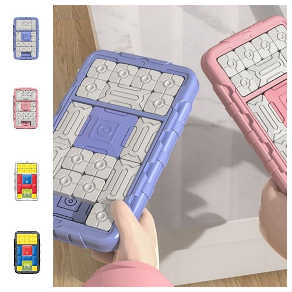 Educational Huarong Road Magnetic Board Montessori Classical Intelligence Jigsaw Teaching Toy