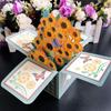 Bloom Bouquet Flower Girlfriend Paper Flowers 3D Pops-up Bouquet Rose/Lily/Sunflower Greeting Card
