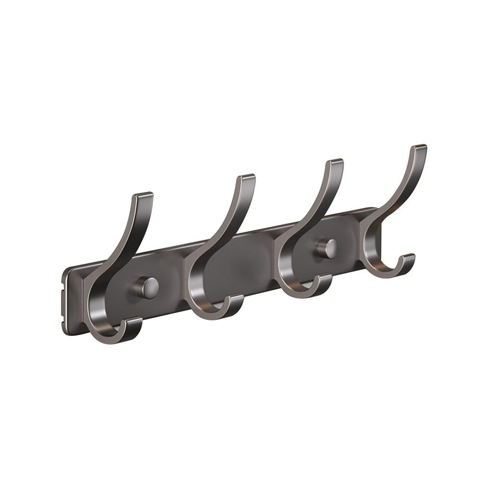 Алюминиевая вешалка для одежды Space, настенная вешалка, прочный держатель для одежды