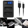 Slim Battery LCD Micro USB Charger Reliable Charging Accessory for Panasonic Lumix DMC GF6 GX7 GF3 Battery Charging Base