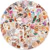 100 Popular Bohemian Style Graffiti Stickers Decorate Suitcase Notebook Waterproof Stickers