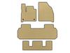 Коврики EVA (3 ряда, Бежевый) для Chevrolet Traverse 2017- гг