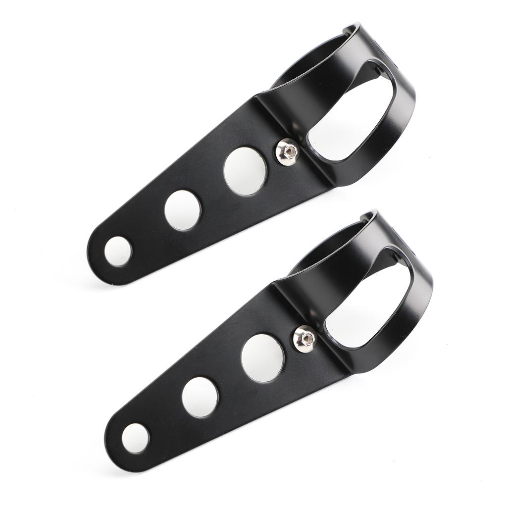 43мм-50мм Вилка Черный Кронштейн для Крепления Фары Мотоциклетный Адаптер Держателя Фары