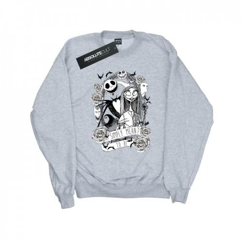 Disney Girls Nightmare Before Christmas Simply Meant To Be Sweatshirt