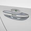 HQKI8 Car Door Bowl Handle Scratch Protective Stickers Car Anti-collision Protection Strip For Skoda Octavia Superb Rapid Kodiaq Karoq