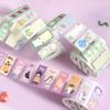 1 шт. Декоративные клейкие ленты для DIY Японский теплый световой отпечаток Ваcи ленты Маскировочные ленты наклейки канцелярские товары