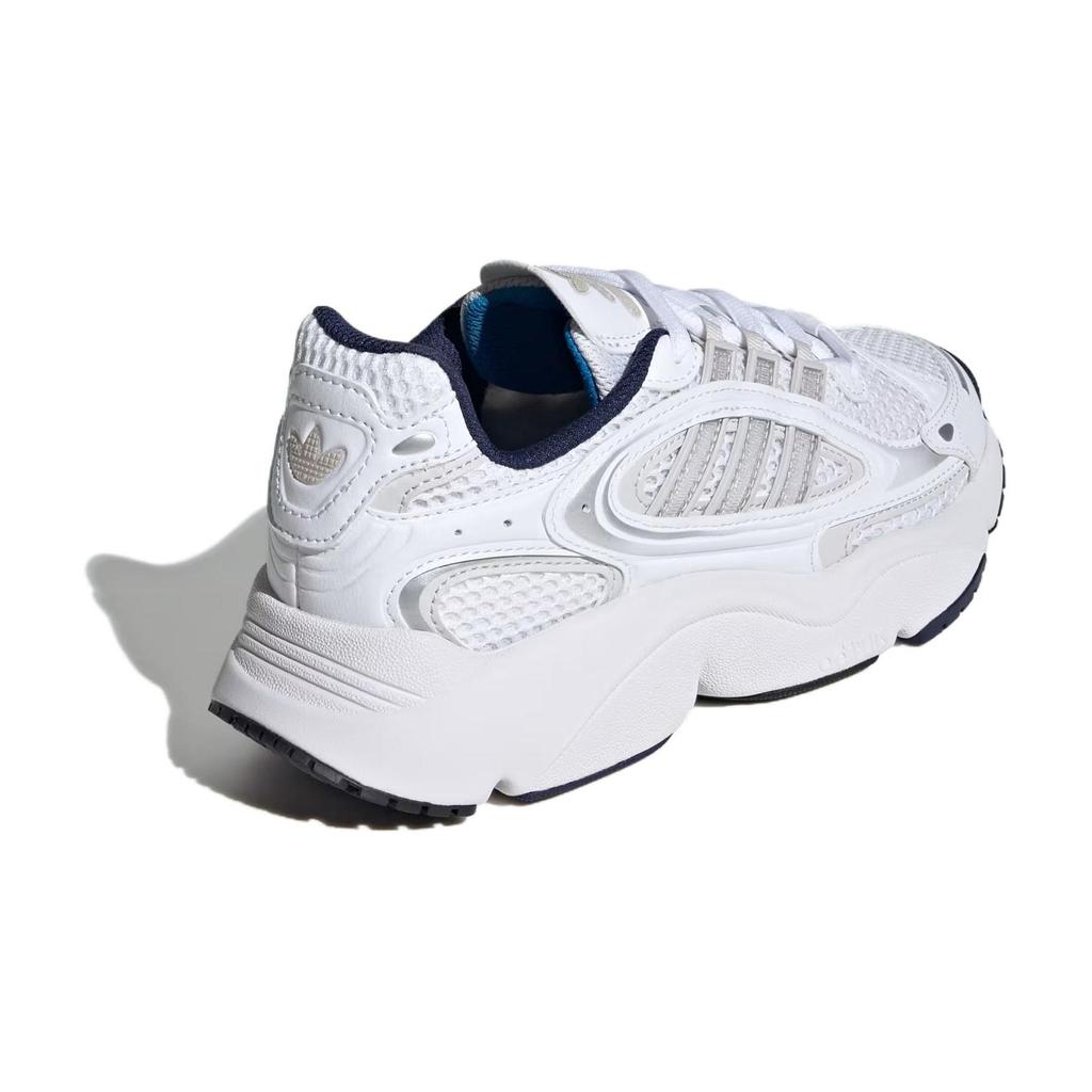 Adidas Ozmillen J White Navy Детские кроссовки Cloud-White Grey-One Bright-Blue ID0694