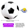 Экологичный надувной цветной футбольный мяч из ПВХ для игр родителя и ребенка