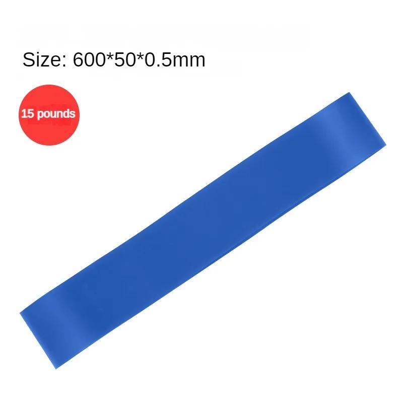 Портативное оборудование для фитнес-тренировок Резиновые ленты сопротивления Йога Тренажерный зал Пилатес Эластичная лента TPE Спортивная утолщение Силовые тренировки