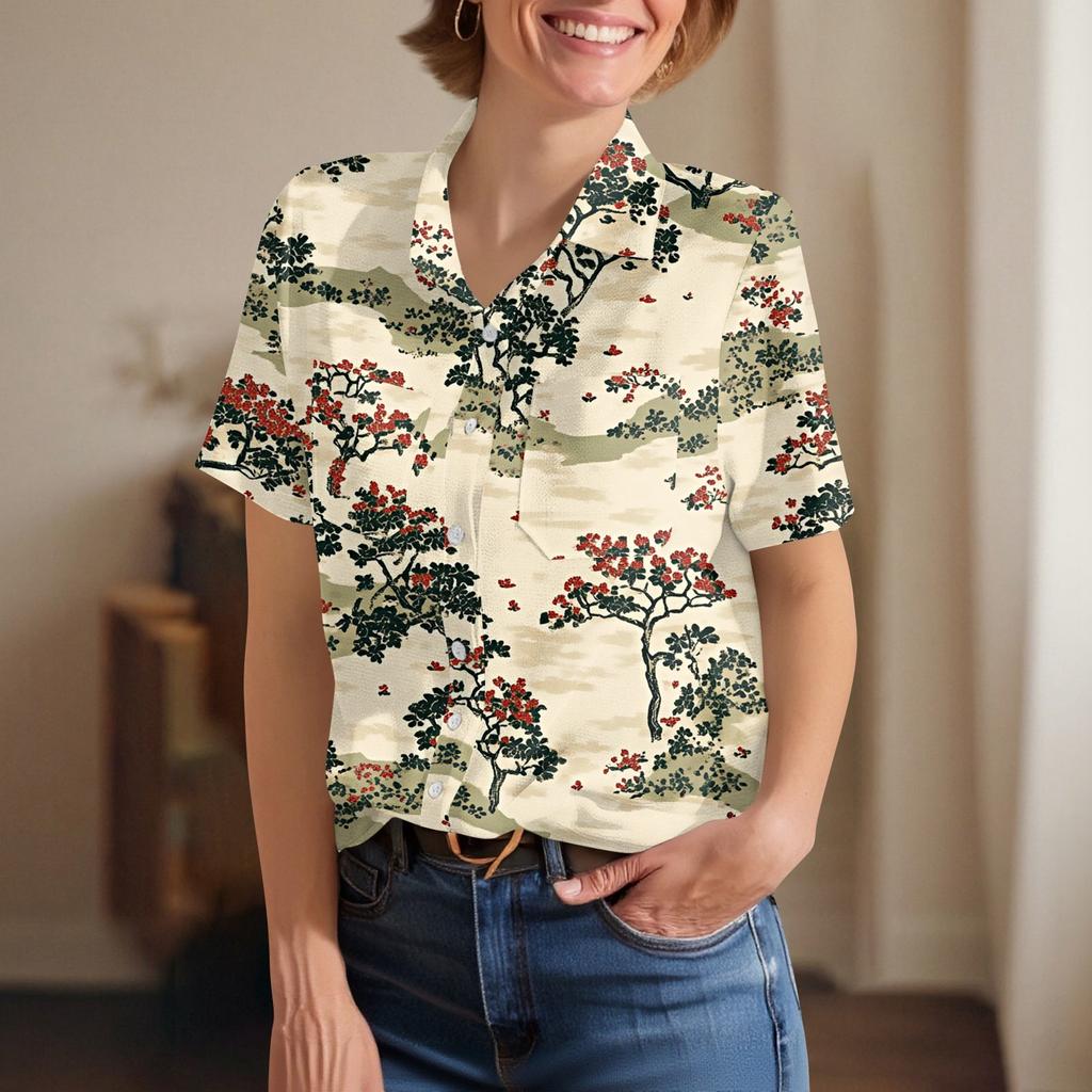 Женские хлопковые льняные топы, рубашки с короткими рукавами, свободные футболки в стиле бохо, винтажные блузки