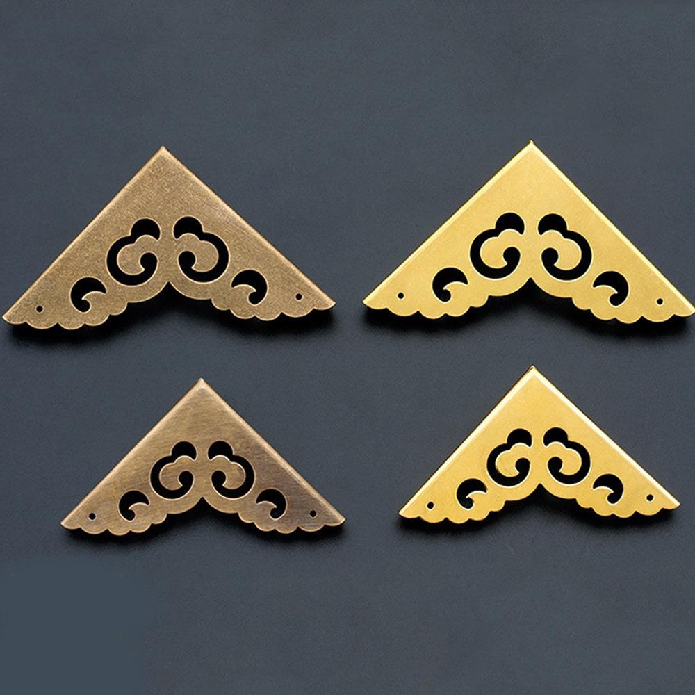 Brass Case Antique Guard Edge Cover Corner For Furniture Hardware Corner Bracket Corner Protector