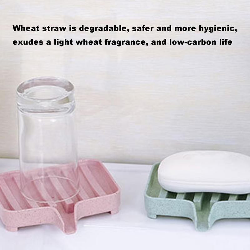 Мыльница с дренажом, многоцелевая мыльница для ванной, портативные контейнеры для хранения мыла, коробка-мыльница для мочалок для душа