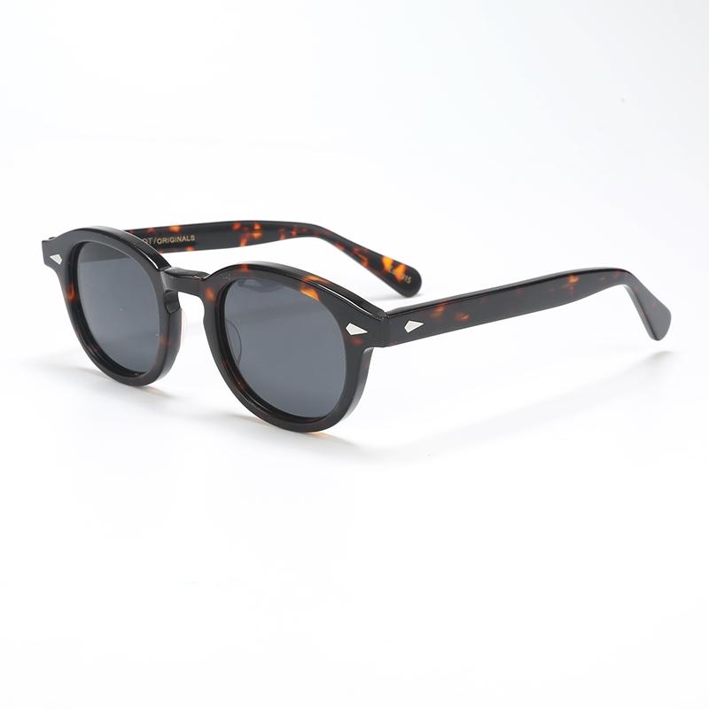 Fashion Polarized Sunglasses Men UV400 Johnny Depp Lemtosh Brand Designer Sun Glasses For Male Retro Acetate Frame Oculos