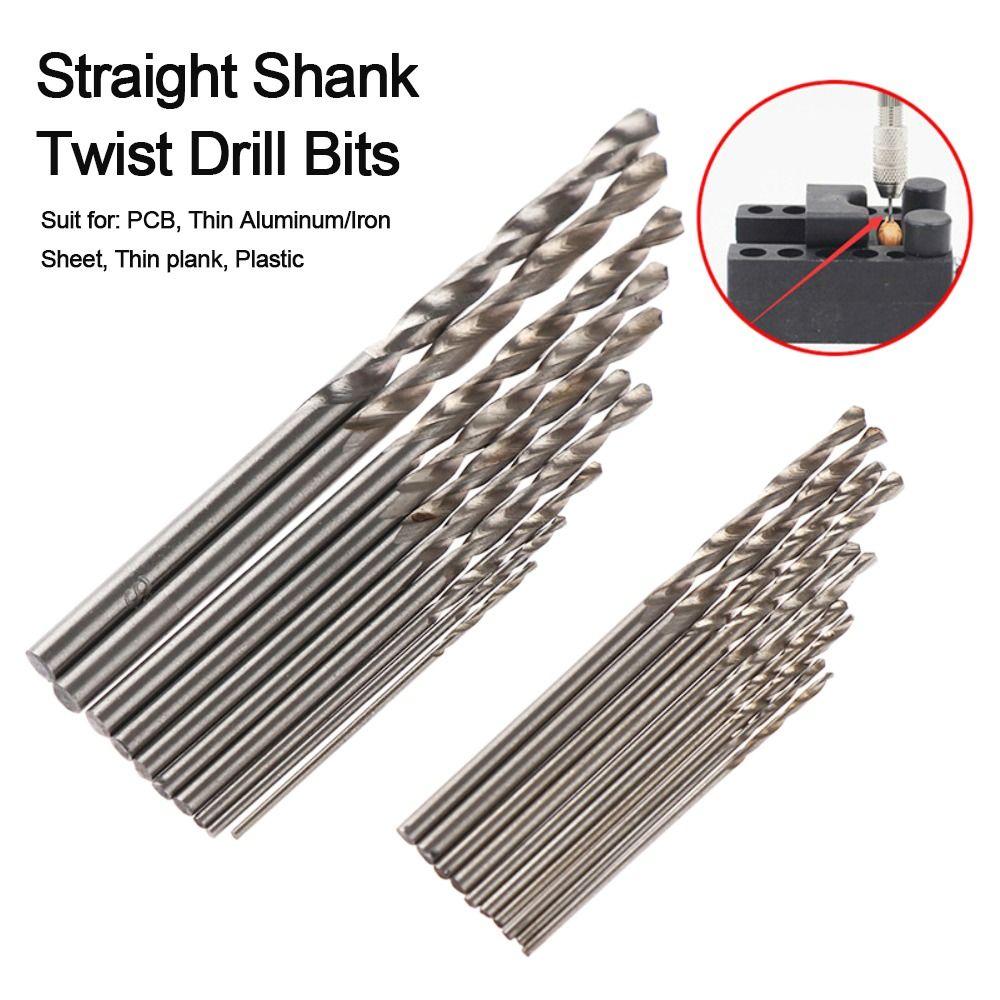 HSS Twist Drill Punch Tool PCB Drill Bit Engraving Drill Bits Twist Drill Bit Straight Shank