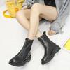 Fashion 2024 Hot Sale Women's Shoes Front Zipper Fashion Round Toe Modern Boots Women High Quality Plus Size Solid Ankle Boots Zapatos