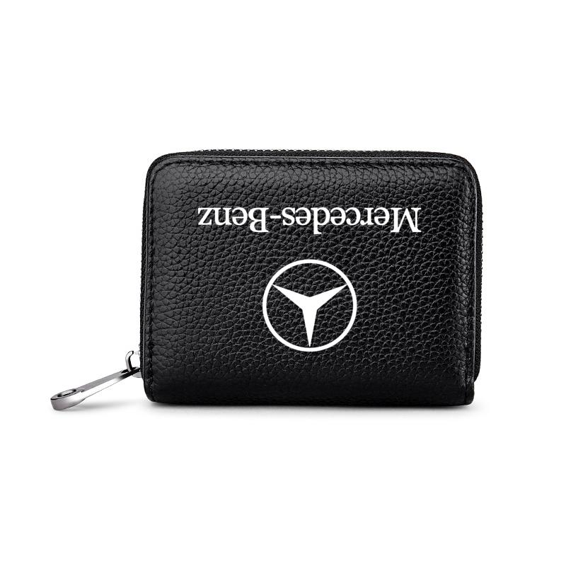 Кошелек для водительского удостоверения, ID-карты, паспорта из натуральной кожи для Mercedes Benz GLA C E S G Class CLA GLK W211 W212 W213, автомобильные аксессуары