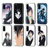 Чехол WD25 Noragami Yato Anime Black Sofe для Samsung Note 20 Lite S24 Ultra S23 A03 A05 A06 A11 A71 A15 A16 A13 A24 A25 A33 A52 A53 A50 M55 M35 Plus