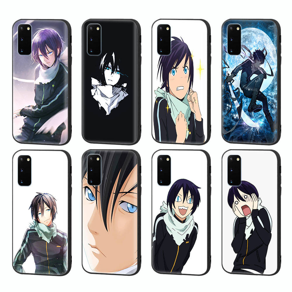 Чехол WD25 Noragami Yato Anime Black Sofe для Samsung Note 20 Lite S24 Ultra S23 A03 A05 A06 A11 A71 A15 A16 A13 A24 A25 A33 A52 A53 A50 M55 M35 Plus
