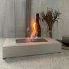 1pc, Rectangular Desktop Alcohol Real Fire Fireplace Light, BBQ Fireplace, Portable Outdoor Metal Alcohol Fireplace Light Yard Atmosphere Fireplace