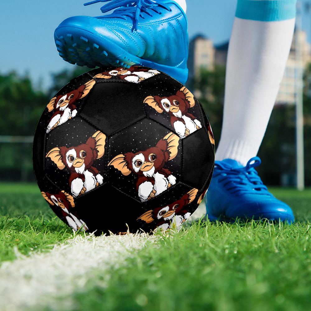 Gremlins Theme Size 5 Soccer Ball, Suitable for Both Indoor and Outdoor Matches, a Gift Suitable for Everyone.