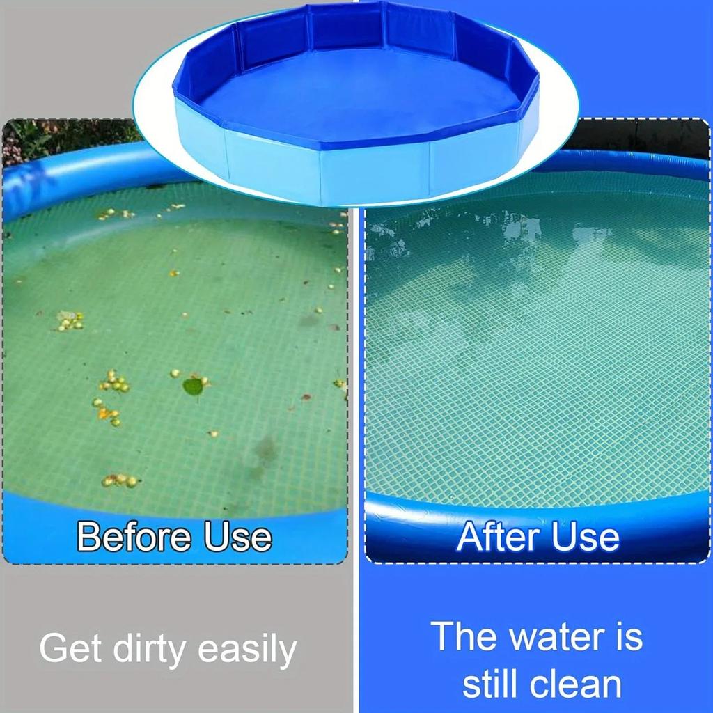 Foldable Pool Folding Basin Portable Foot Bath Bucket Children's Pool Foot Wash Tub Outdoor Home For Dogs Cats Puppy Animals