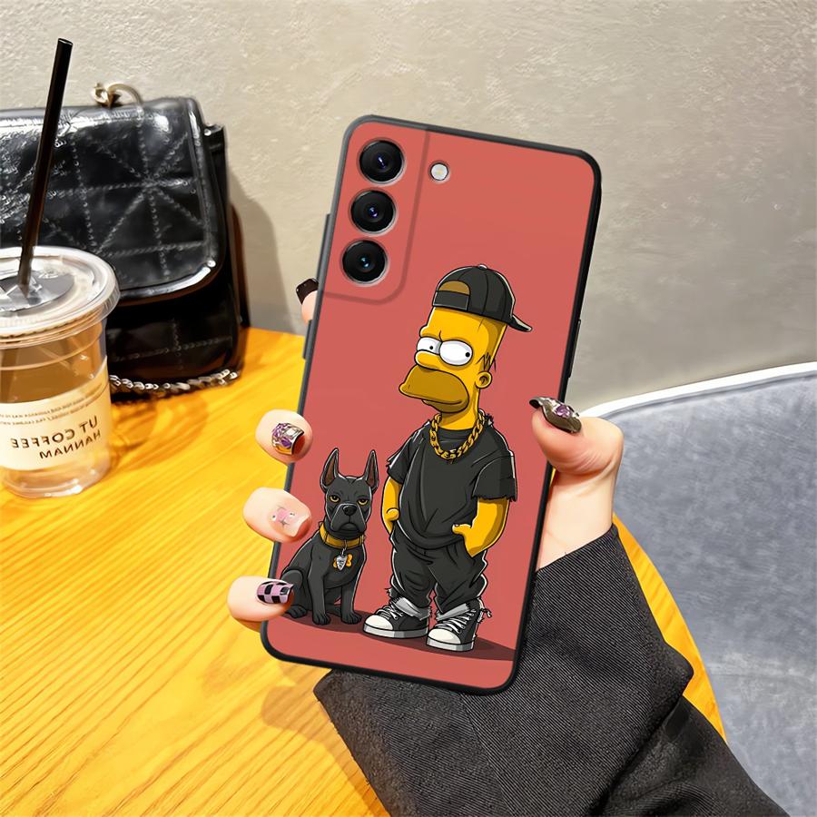 Case for Samsung Galaxy A05 A07 A30 A40 A01 A02 A04 Note 20 Ultra 9 10 A03 A10 A20 A06 A50 A70 Phone Cover The S-simpsons