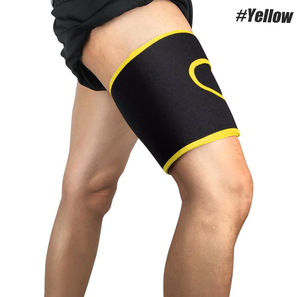 1 шт., бандаж для бедра, поддержка подколенного сухожилия, компрессионный рукав, триммер для вытянутых подколенных сухожилий, растяжений мышц, растяжений четырехглавой мышцы