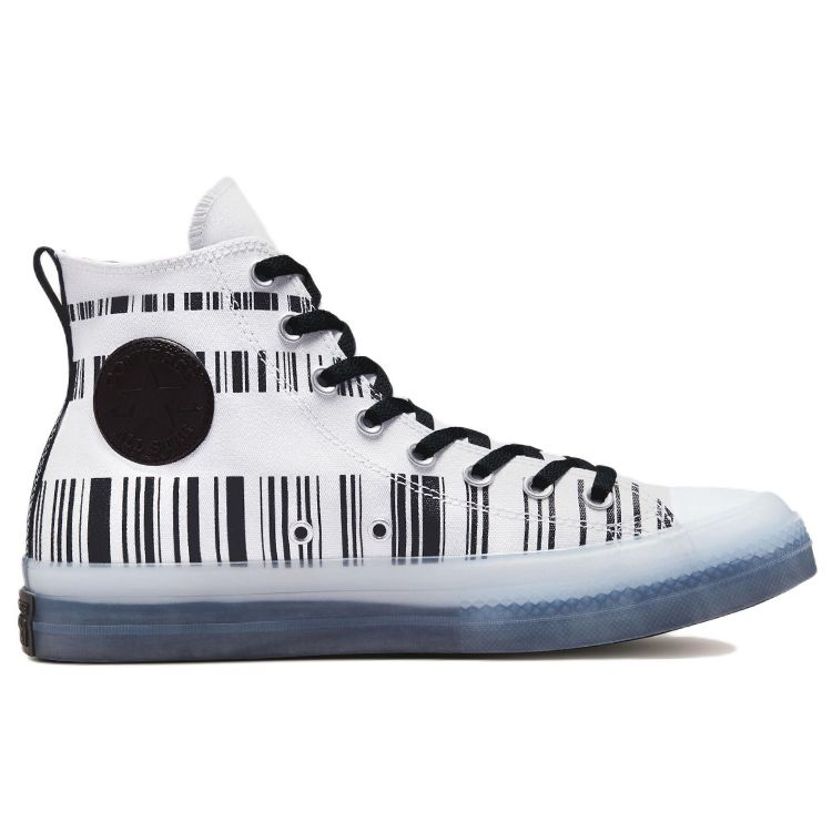 Converse Кроссовки унисекс с прозрачным штрих-кодом Chuck Taylor All Star CX белые, черные, прозрачные A02600C