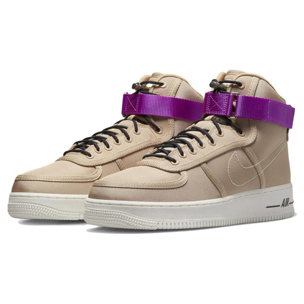 Nike Air Force 1 High 07 LV8 Moving Company - Мужские кроссовки из конопли Tan Fuchsia-Dream Black DV0790-200