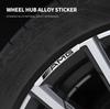 4 шт. Наклейка-значок на колесо автомобиля, декоративный эмблема для Mercedes benz W124 W205 W211 W203 W204 W168 CLA CLK CLS GLA GLC C180
