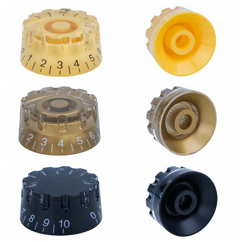 1pcs Guitar Control Knobs 6mm (0.24") Shaft Pots Rotary Volume Tone Buttons for Electric Guitar or Precision Bass