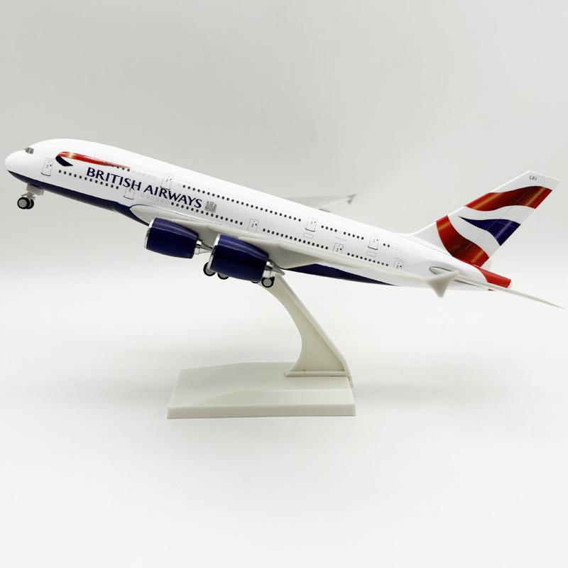 1 Набор 1/240 A380 Серия Авиалинии 30см Airways Смоляные Модели Самолетов Коллекционные Настольные Аксессуары Модель Самолета Украшение Комнаты