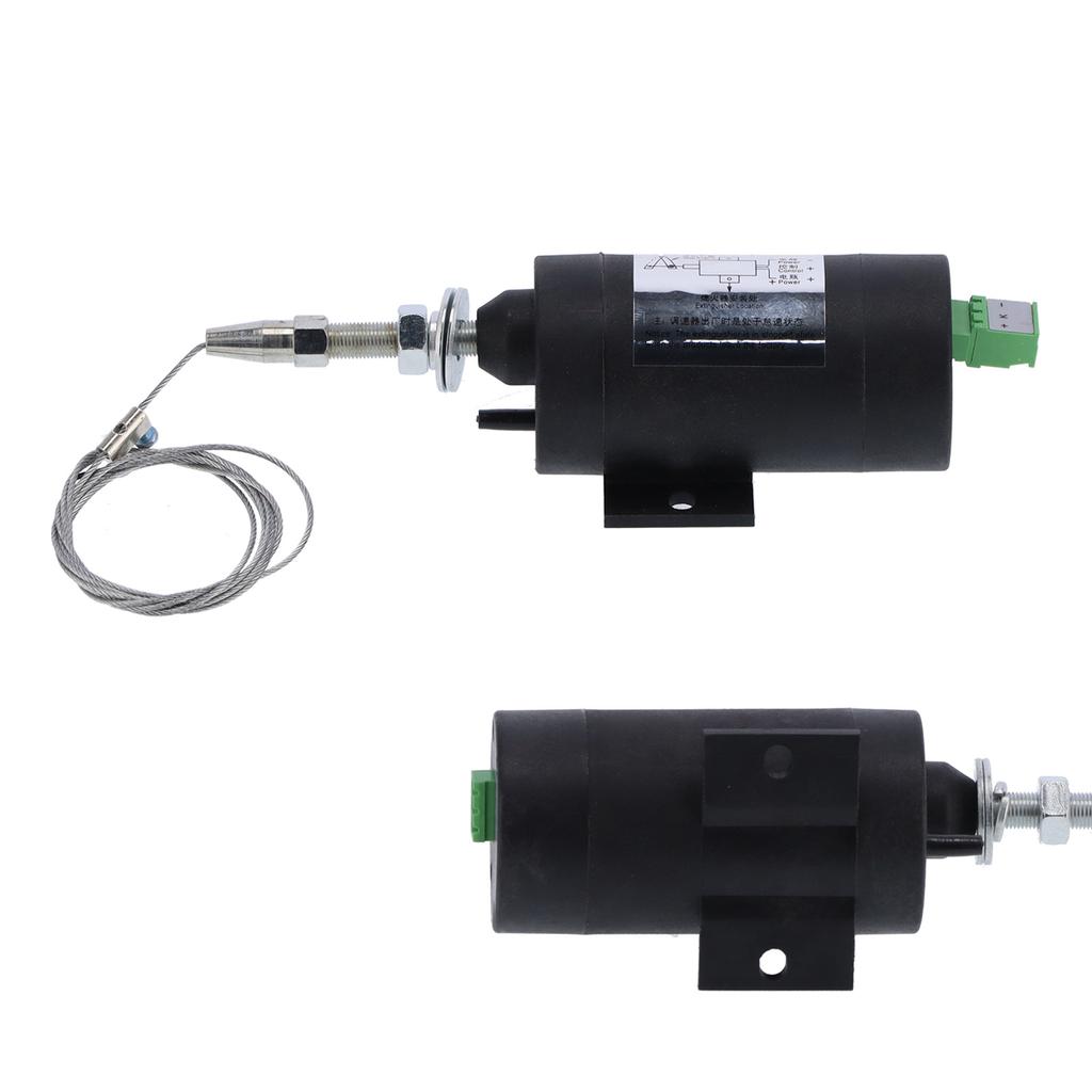 Клапан останова двигателя Дизель-генератор Соленоид Аварийный останов Выключение 12В XHQPTG