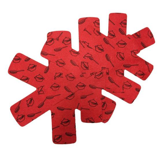 Набор из 6 держателей для кастрюль, многофункциональные защитные приспособления для кастрюль в 3 размерах, разделитель для кастрюль