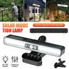 3 Light Modes Outdoor Courtyard Lamp Human Body Sensing LED Solar Light Solar Clip Light  Garden