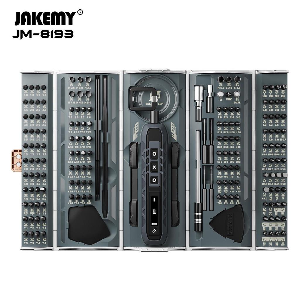 JAKEMY JM-8193 Многофункциональный Прецизионный Набор из 180 бит для Отвертки