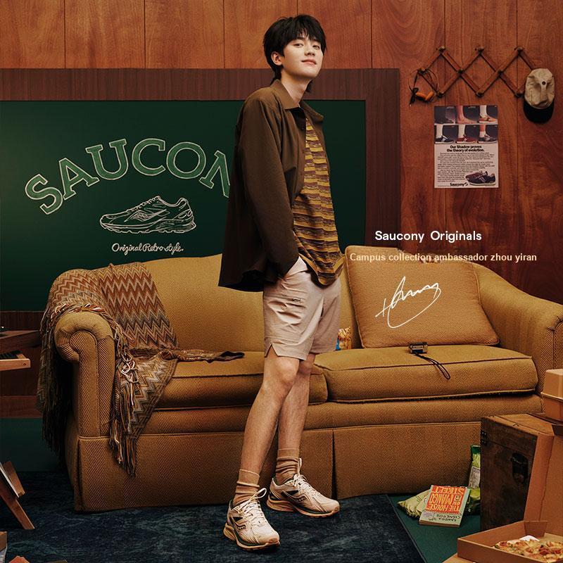 SAUCONY Kinvara 4 Retro Comfortable Slip-Resistant Durable Low-Top Casual City Commuting Running Shoes Unisex Sneaker Milan-Green S79052-2