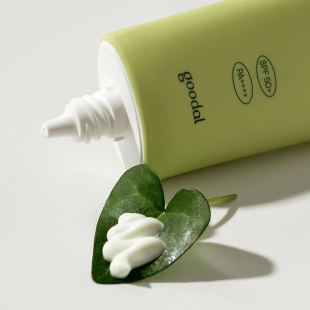 Goodal HEARTLEAF Calming Moisture Vegan SUN CREAM SPF 50+ PA++++ 50ml
