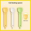 Cat Squeeze Bottle Feeder with Spoon for Cat Food, Pet Treats, and Food Scoops